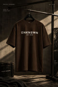 UNKNOWN TEE — BROWN (OVERSIZED TEE)