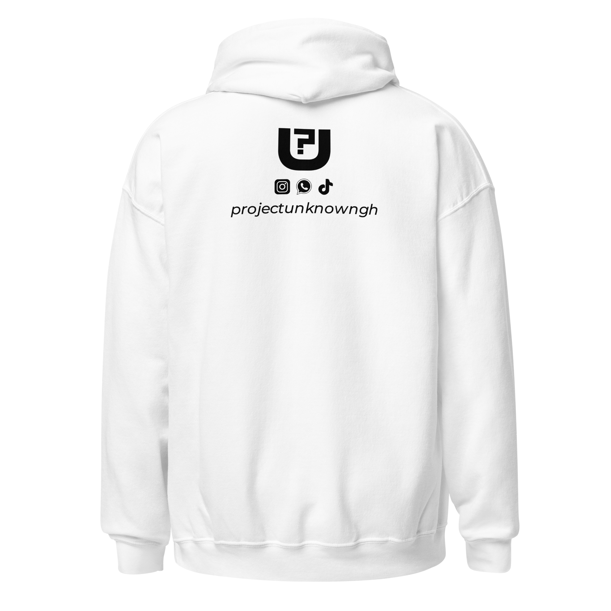 Unknown hoodie - white